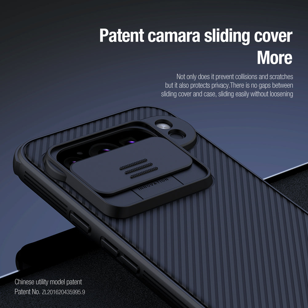 NILLKIN CamShield Pro Series for Google Pixel 9 Case PC+TPU Slide Camera Lid Phone Cover NILLKIN CamShield Pro Series for Google Pixel 9 Case PC+TPU Slide Camera Lid Phone Cover